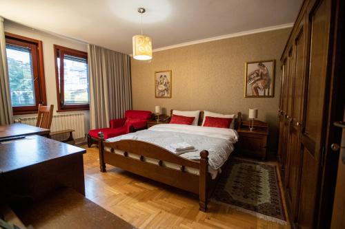 Apartments Kanevce Beach&Relax客房内的一张或多张床位