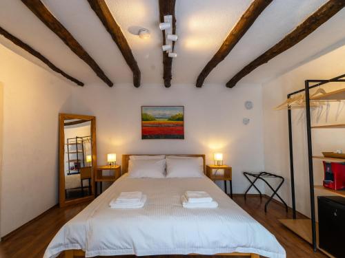 Villa Prespa客房内的一张或多张床位