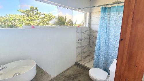 Casa Maya Playa El Yaque的一间浴室
