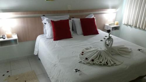 Hotel Conde Alemao客房内的一张或多张床位