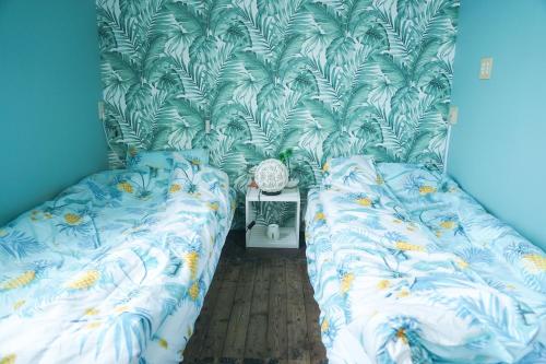 ハセノ島　Hotel　Cottage客房内的一张或多张床位