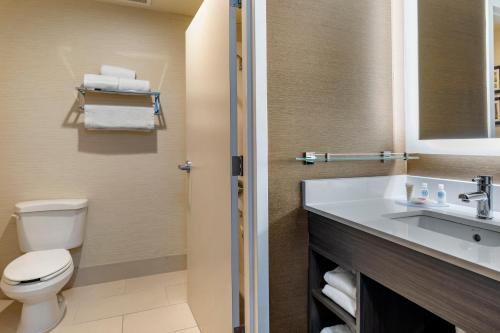 Comfort Inn & Suites North Dallas-Addison的一间浴室