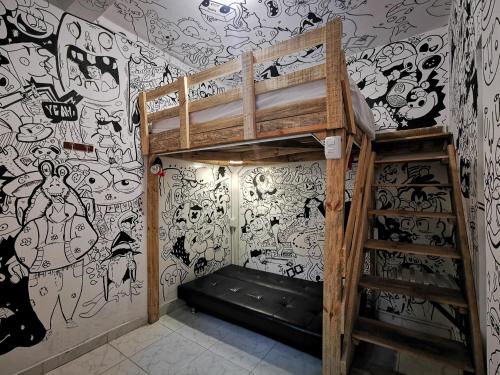 波帕扬Lienzo Hostel and Mural Art Museum的相册照片