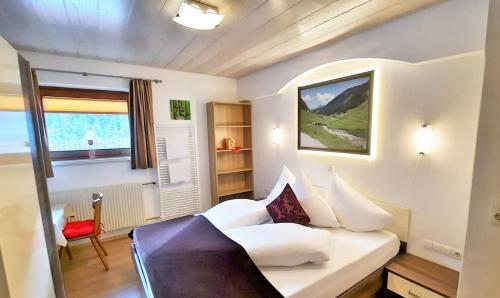 Heimat Apartments - Zillertal客房内的一张或多张床位
