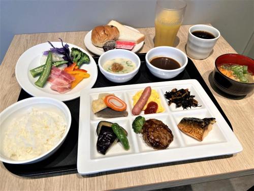 CHISUN BUDGET Kanazawa Ekimae提供给客人的早餐选择