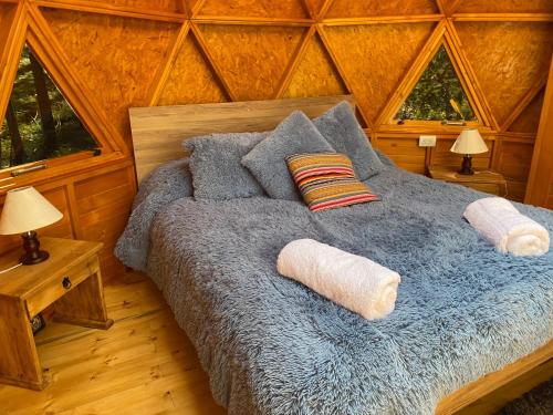 杜伊塔马Libélula Glamping con jacuzzi的相册照片