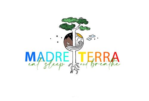 乌维塔MADRE TERRA的手绘图示的树,马丁地再生植物