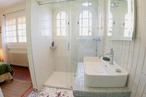 Villa Daphné的一间浴室
