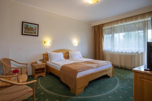 Hotel OHMA - Casa Viorel客房内的一张或多张床位