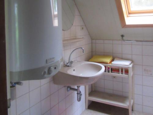 霍夫加德伦布农家乐的一间浴室