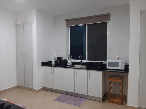 Relajate en un hermoso apartamento Duplex cerca de la playa y piscina en Playa Blanca, Farallon平面图