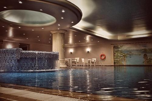 伊斯坦布尔Eresin Hotels Topkapı的游泳池,位于酒店带游泳池的房间