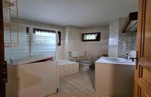 Alpenrose Saint Gervais les Bains的一间浴室