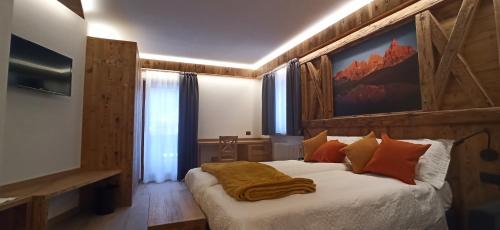Affittacamere Villa Sole客房内的一张或多张床位