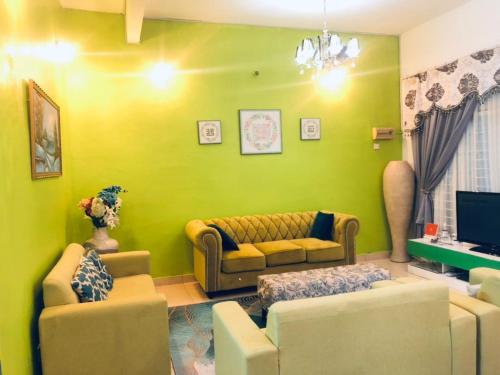 Galleria Homestay Islamic Alor Setar的休息区