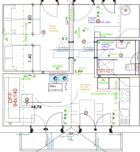 穆劳Talhuette App.1 Lachtal 542的建筑物图画