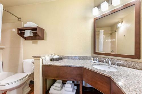 Comfort Inn & Suites Orange County John Wayne Airport的一间浴室