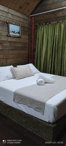 Cabañas Bry客房内的一张或多张床位