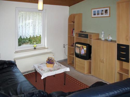 GarzHoliday Home Kaiser by Interhome的带沙发和电视的客厅