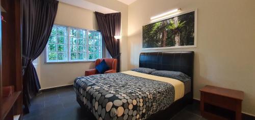 Gerard's "Backpackers" Roomstay No Children Adults only客房内的一张或多张床位