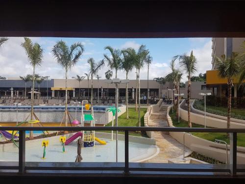 Grein Solar das Águas Park Resort内部或周边的泳池