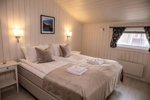 Gamlebyen Hotell - Fredrikstad客房内的一张或多张床位