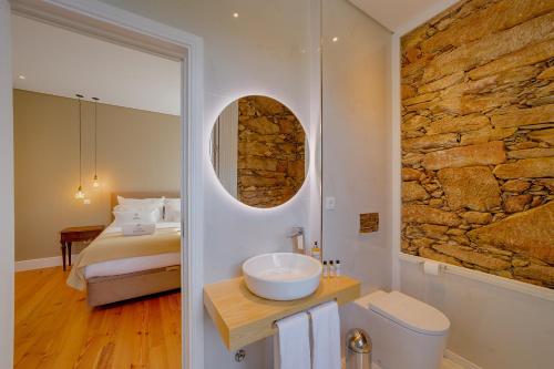 Casa de Valcova的一间浴室