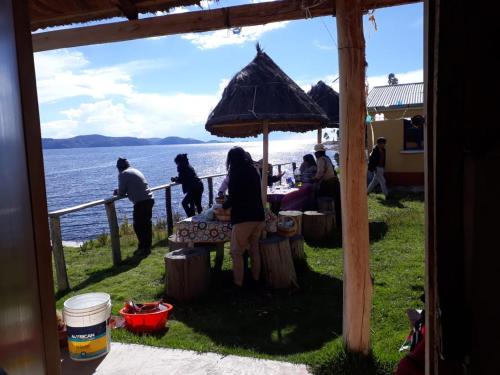 Hostal Luna del Titikaka en Isla de la Luna Bolivia