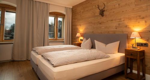 苏尔波斯特加斯特霍夫酒店客房内的一张或多张床位