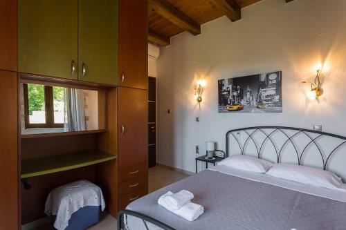 Villa Orthes客房内的一张或多张床位
