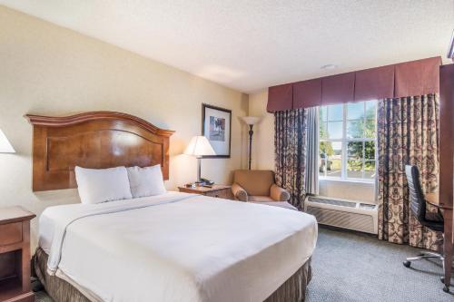 波特兰红狮酒店客房内的一张或多张床位