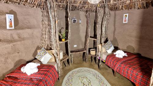 Africa Safari Maasai Boma CampingSpa和/或其他健康设施