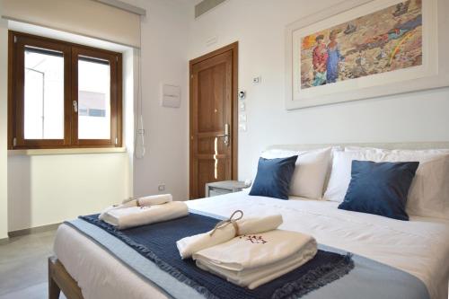 Tenuta Micoli客房内的一张或多张床位