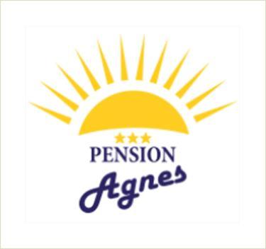 圣卡尼兹Pension Agnes的太阳网球机构的标志