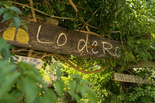 巴拉德瓦利扎斯Lo De Ro的树上写着利德的标志