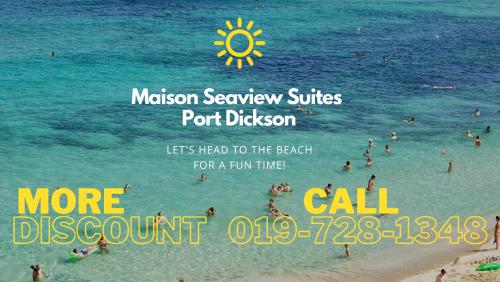 波德申Maison Seaview Suites Port Dickson的布拉斯特波特海滩梅森萨沃伊套房的海报