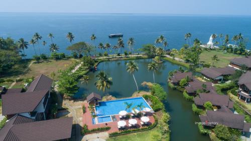 Gokulam Grand Resort & Spa, Kumarakom鸟瞰图
