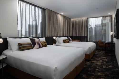 布里斯班雷吉斯毅力谷酒店客房内的一张或多张床位