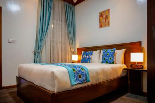 Villa Asimba客房内的一张或多张床位