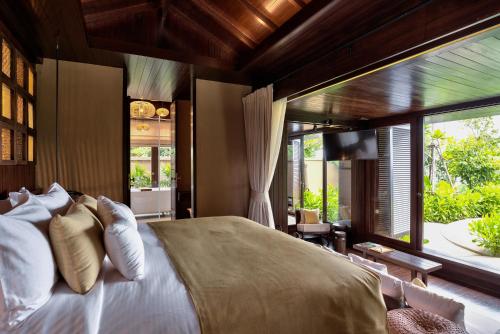 The Spa Resorts - Lamai Beach客房内的一张或多张床位