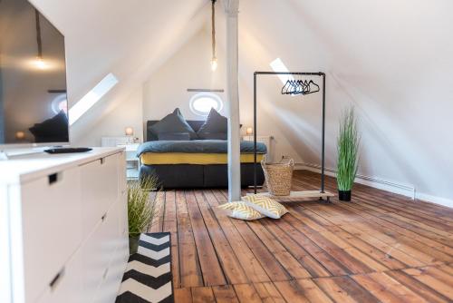 弗伦斯堡fewo1846 - flensBURG - komfortable Maisonettewohnung für 6 Personen mit Dachbalkon im 4 OG的相册照片