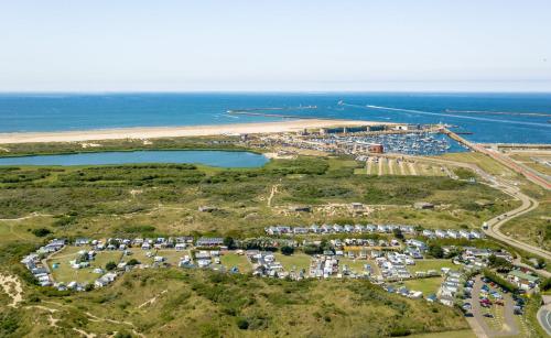 Chalet Formentera in de duinen van IJmuiden aan Zee平面图