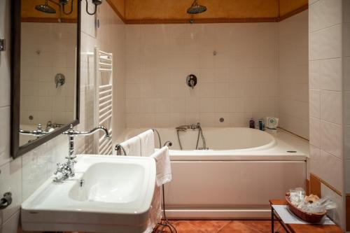 阿巴迪亚花园酒店的一间浴室