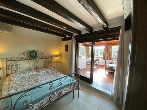 Villa Paradisino客房内的一张或多张床位