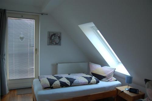 Ferienwohnung Oberdeck客房内的一张或多张床位