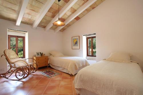 Villa Pascol客房内的一张或多张床位