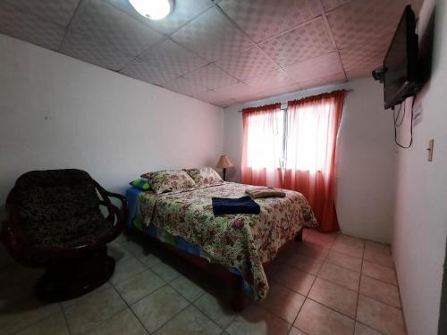 Apartamento Cacao Changuinola客房内的一张或多张床位