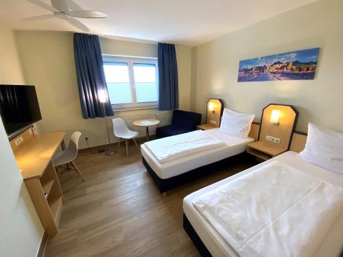 豪森Hotel Am Wiesenweg l 24h check-in的相册照片