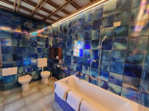 Agriturismo Villa Godenano - Pool&Relax的一间浴室