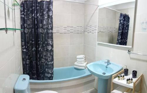 Apartamento ohana的一间浴室
